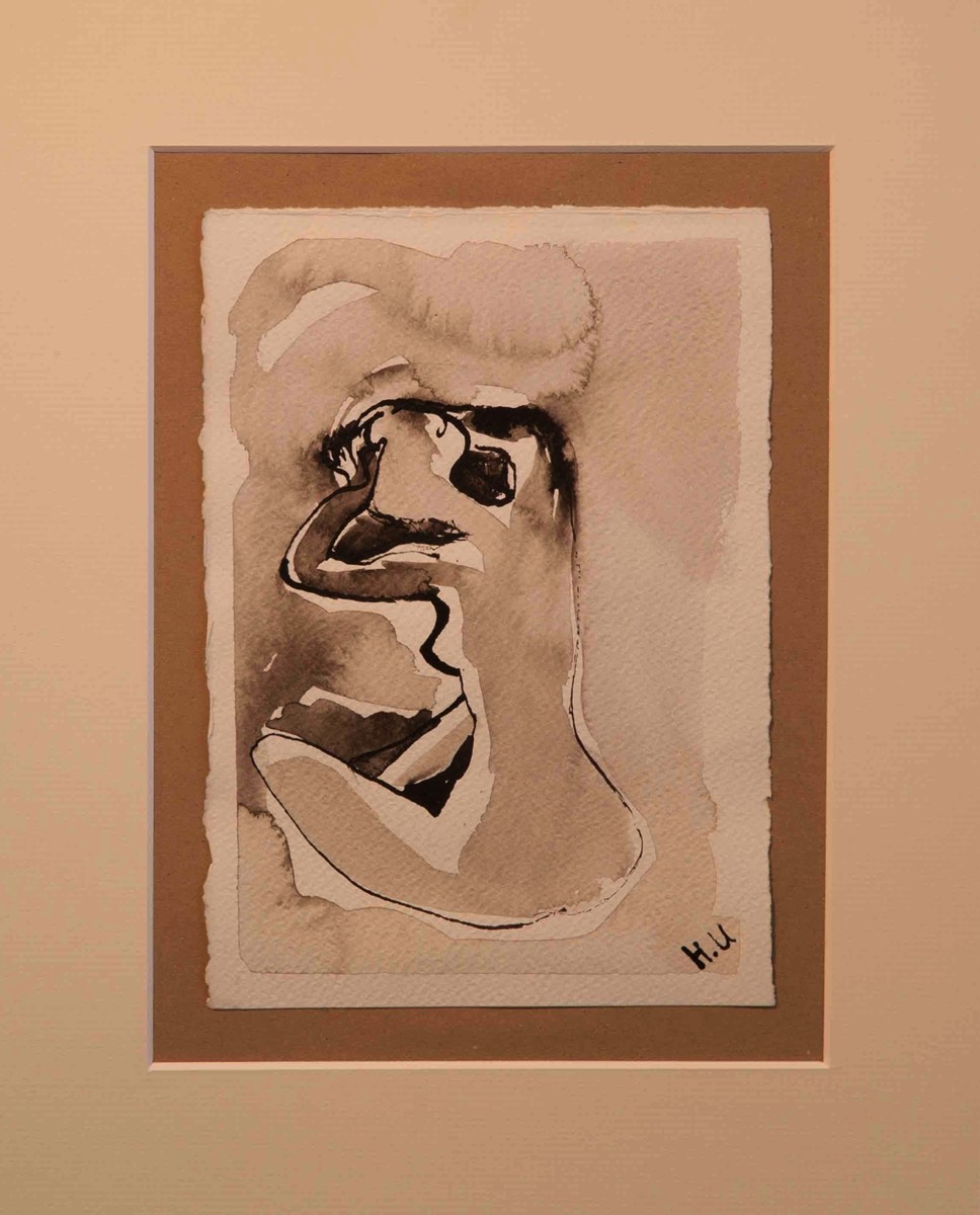 Aquarelle and ink on paper 39*30cm