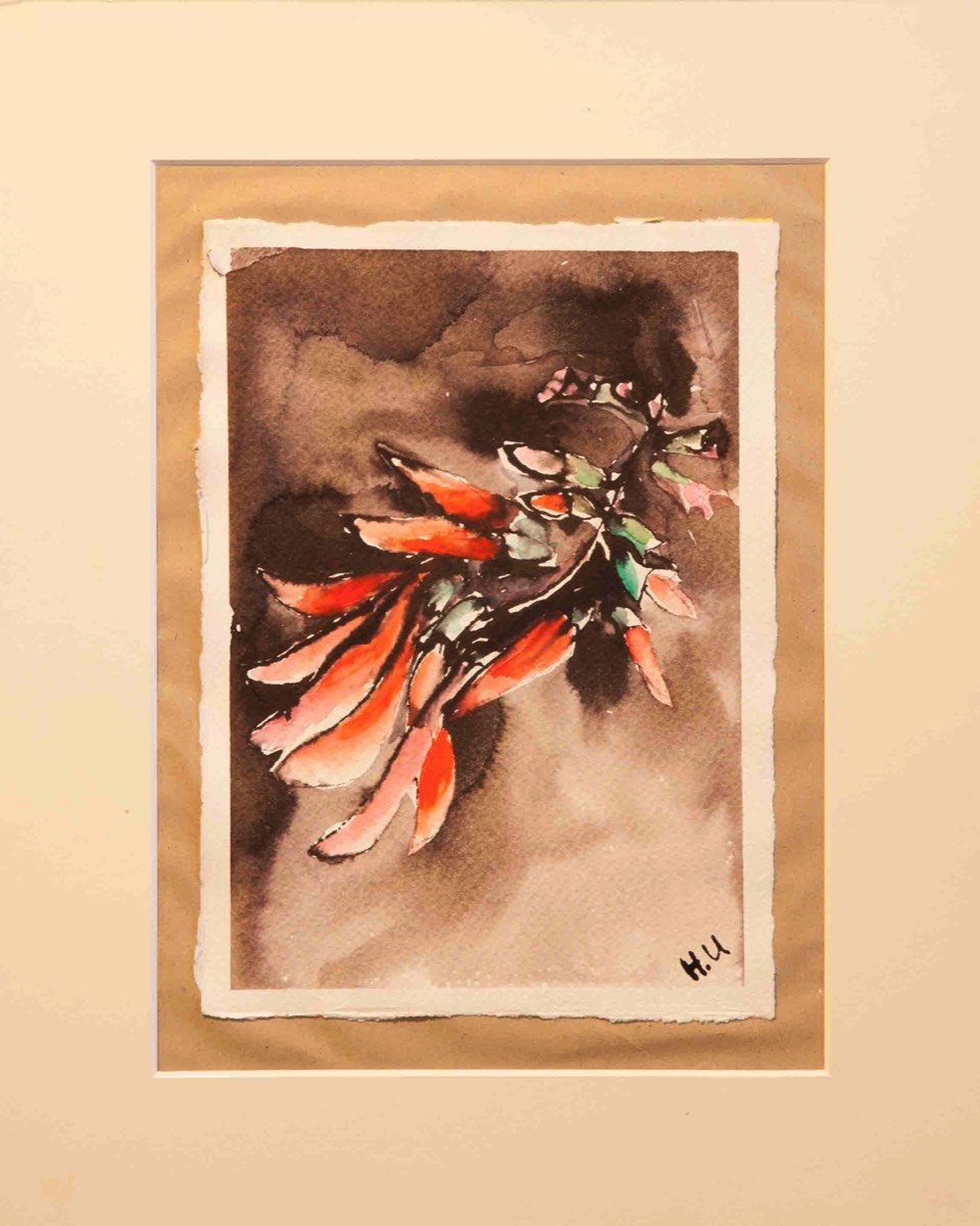 Aquarelle and ink on paper 39*30cm