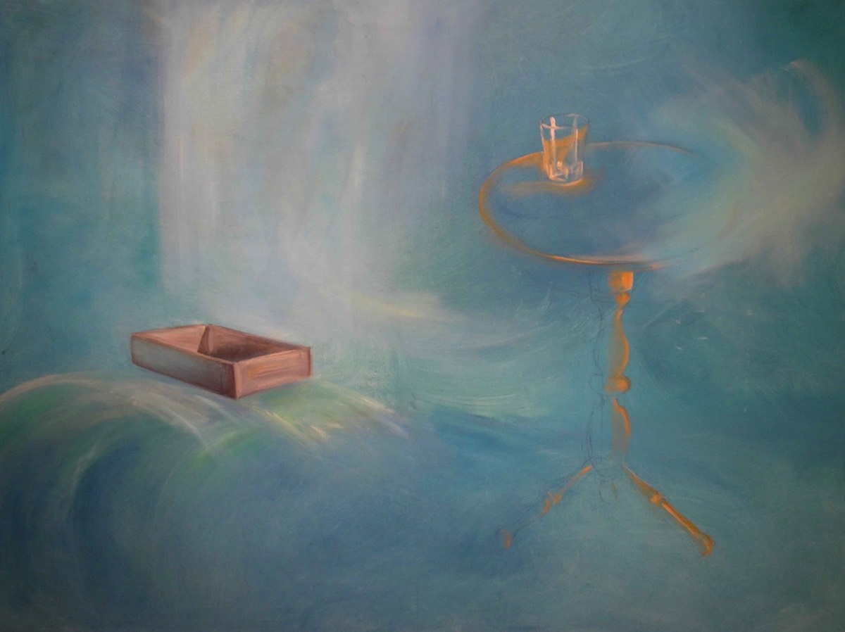 Tom, Tyhjä, Empty, Oil on Canvas, 200*150cm