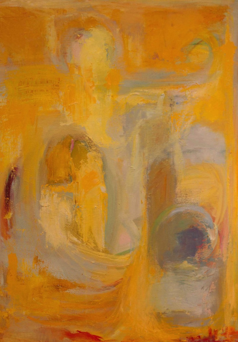 Lovsång till, Ylistyslaulu, Song of praise, Oil on Canvas, 50*70cm