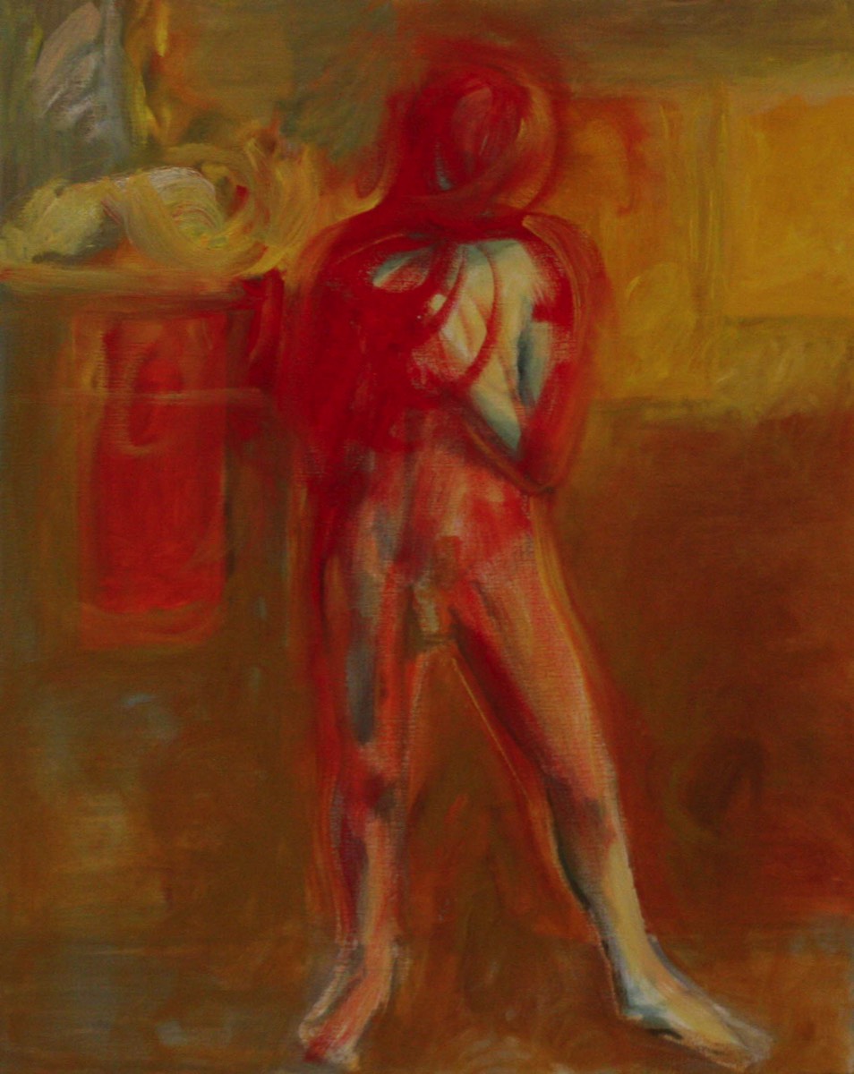 Han, Hän, He, Oil on Canvas, 65*82cm