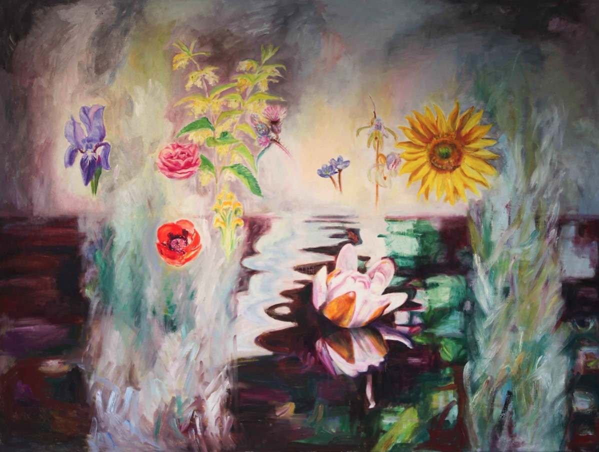 Mamma, Äiti, Mother , Oil on Canvas 200*150cm
