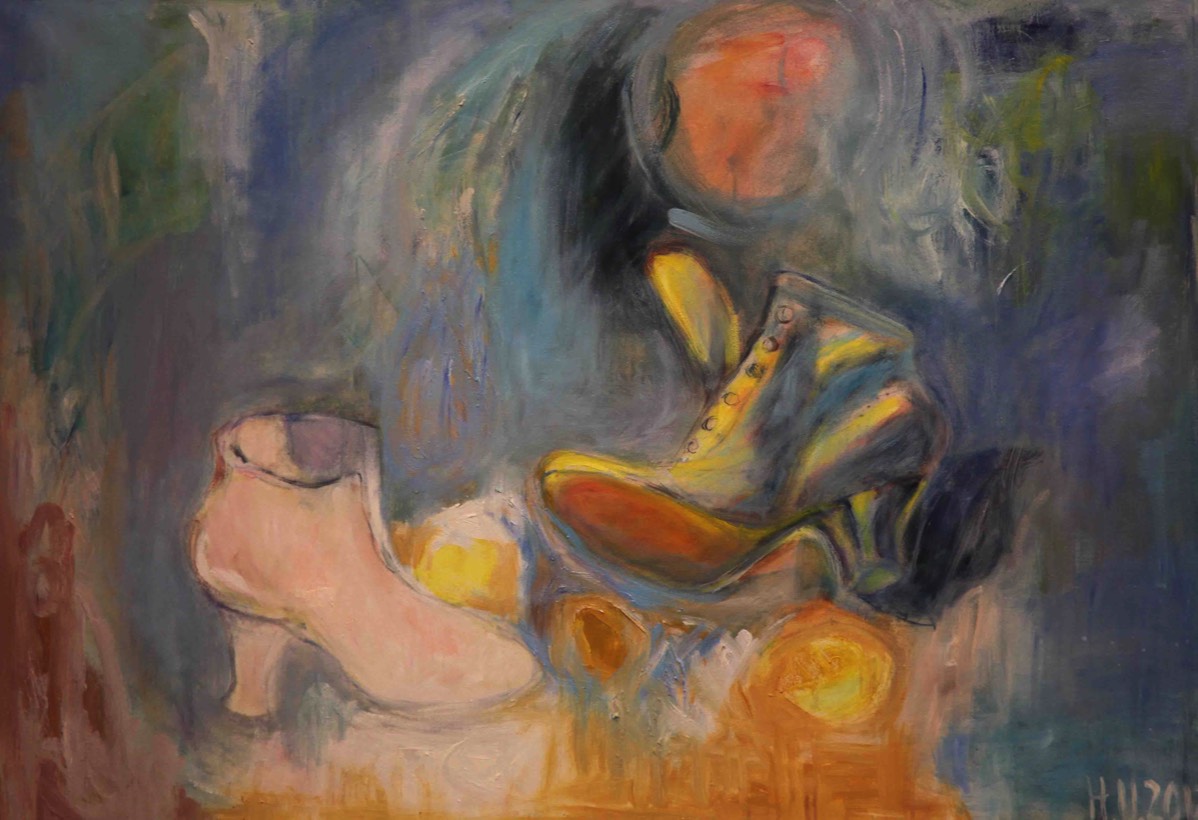 Låt oss dansa, Tanssitaan, Let’s dance, Oil on Canvas, 100*70cm
