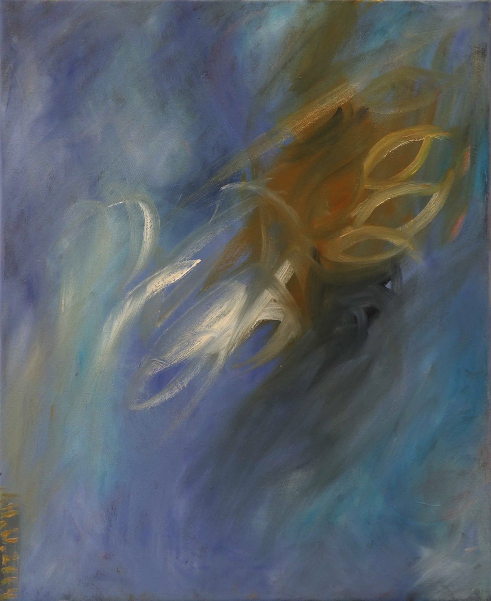 Vastaus, Svaret ,The answer, Oil on Canvas, 60x45cm