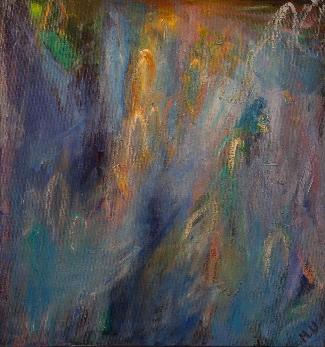 Sielu, Själ, Soul, Oil on Canvas, 65*60cm