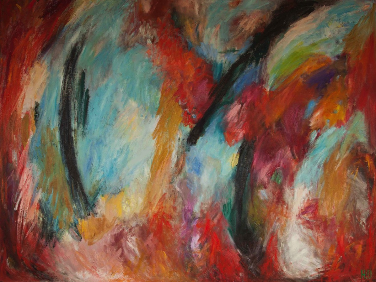 Ei joko tai vaan sekä että, Inte antingen eller utan både och, Oil on Canvas ,150*200cm