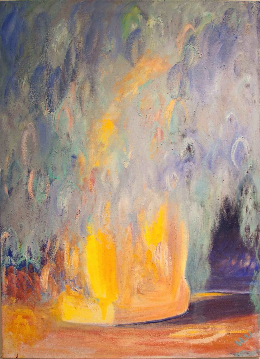 Body and soul, Kropp och själ, Oil on Canvas 96x69cm