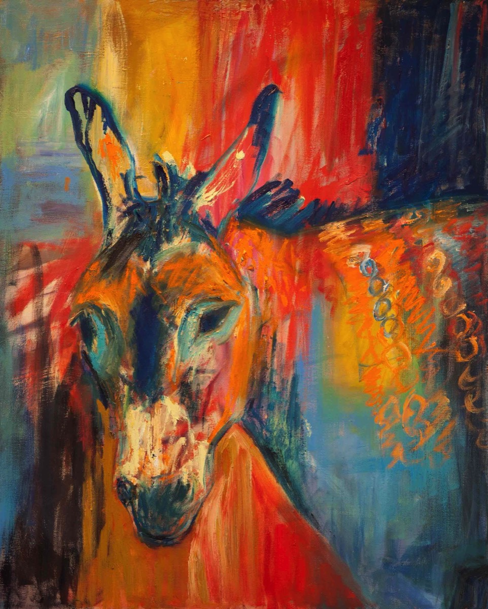 Aasi, Åsna, Oil on Canvas 82x65cm