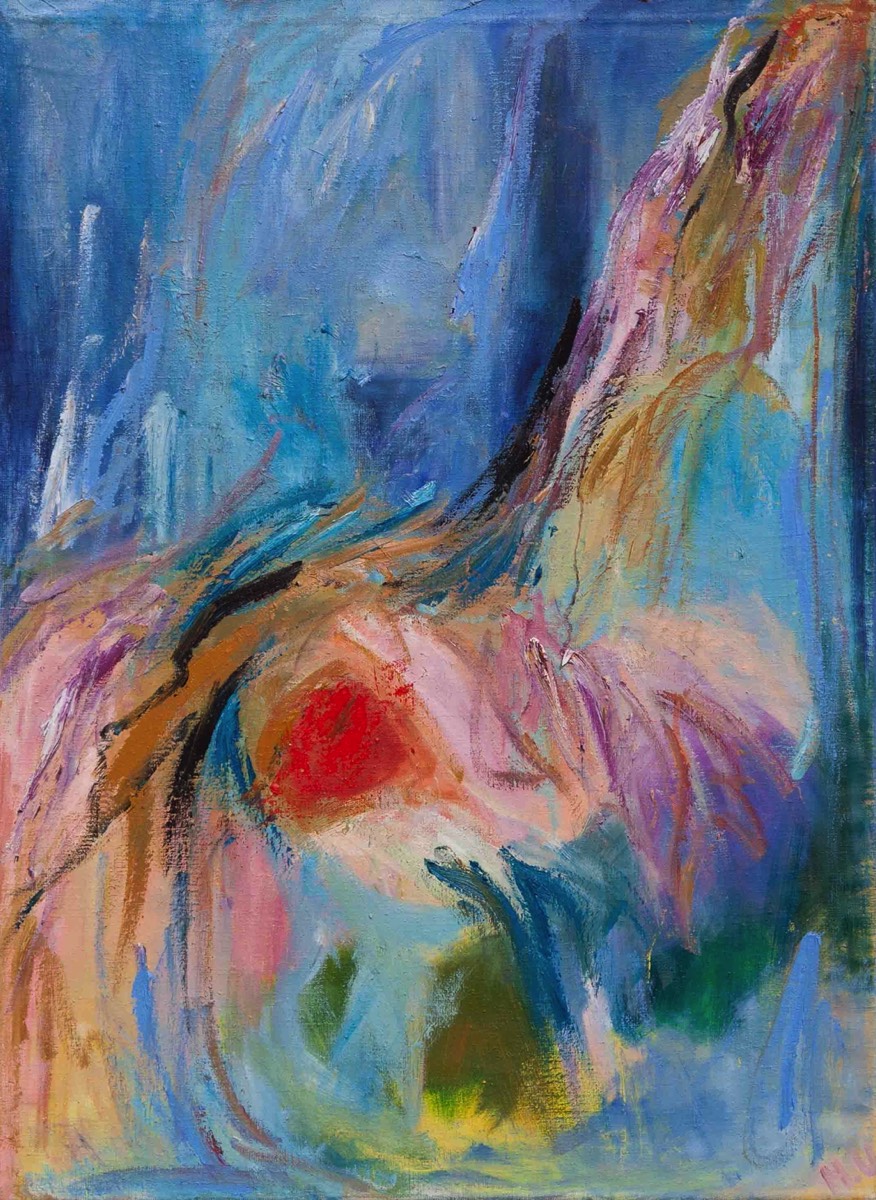 Toivo, Hopp, Hope, Oil on Canvas, 100*74cm