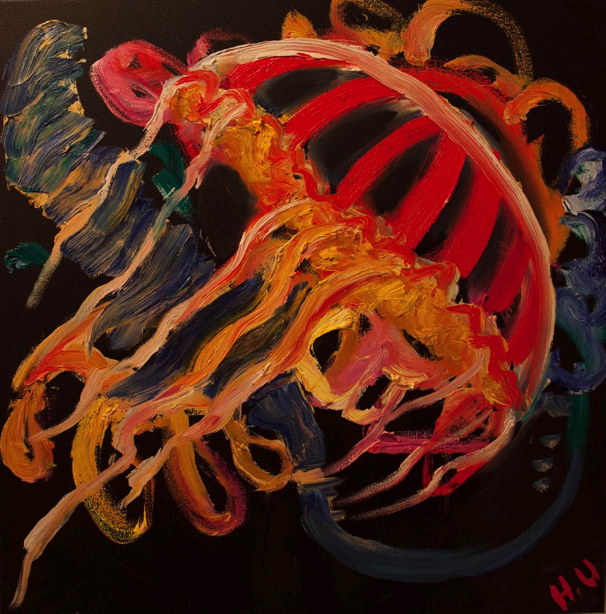 Miracle 2, Oil on canvas
