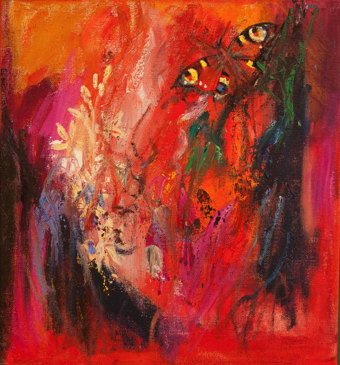 Vanessa, Oil on Canvas, 46x56 cm