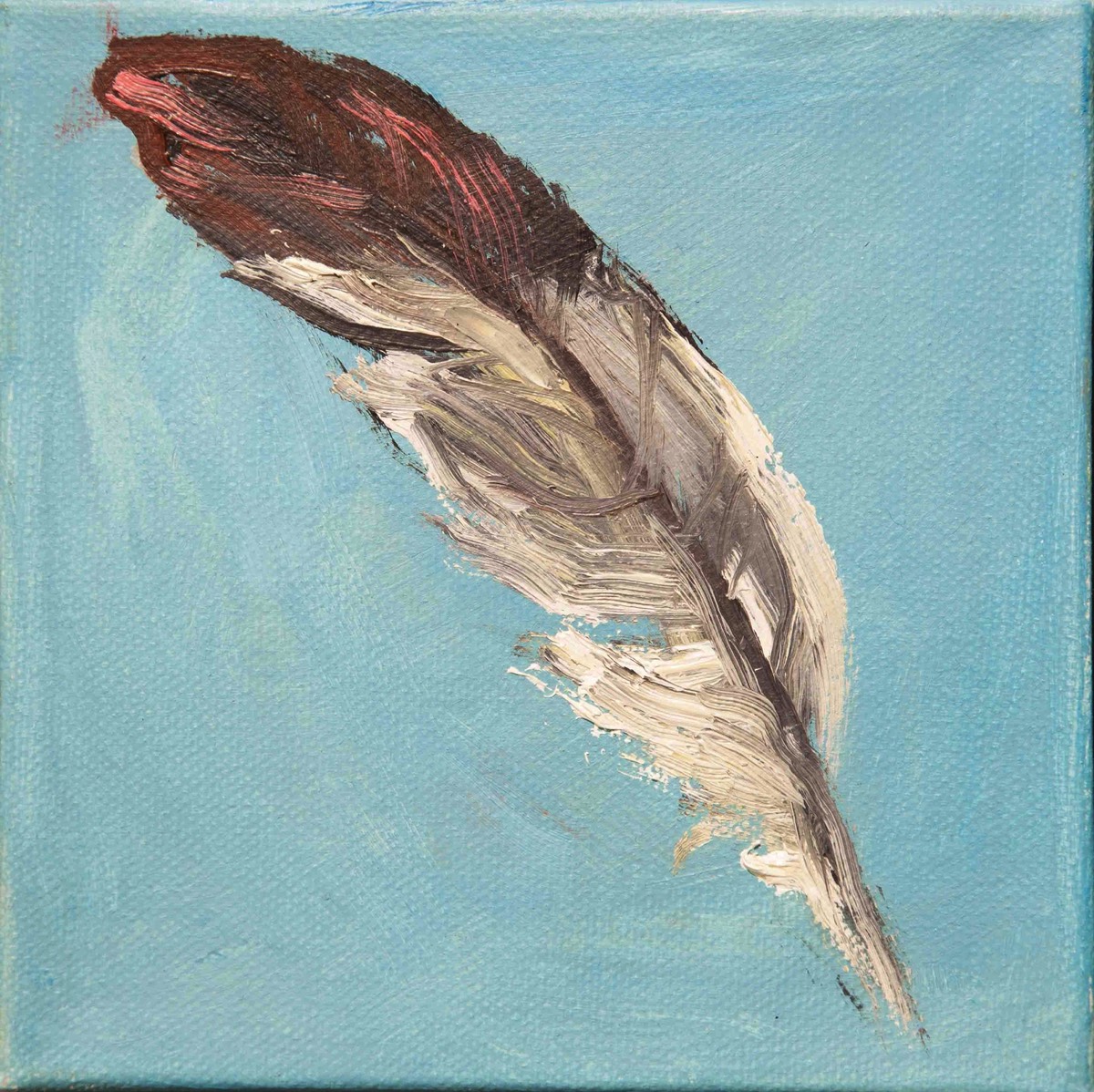 Oil on canvas, 15x15cm