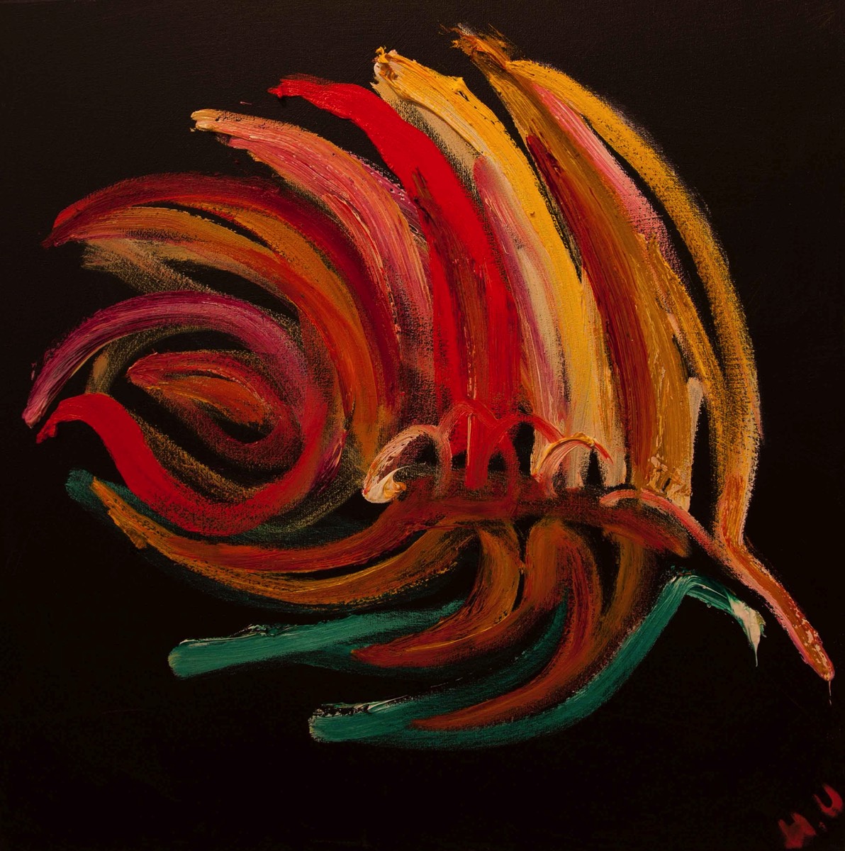 Miracle 1, Oil on canvas