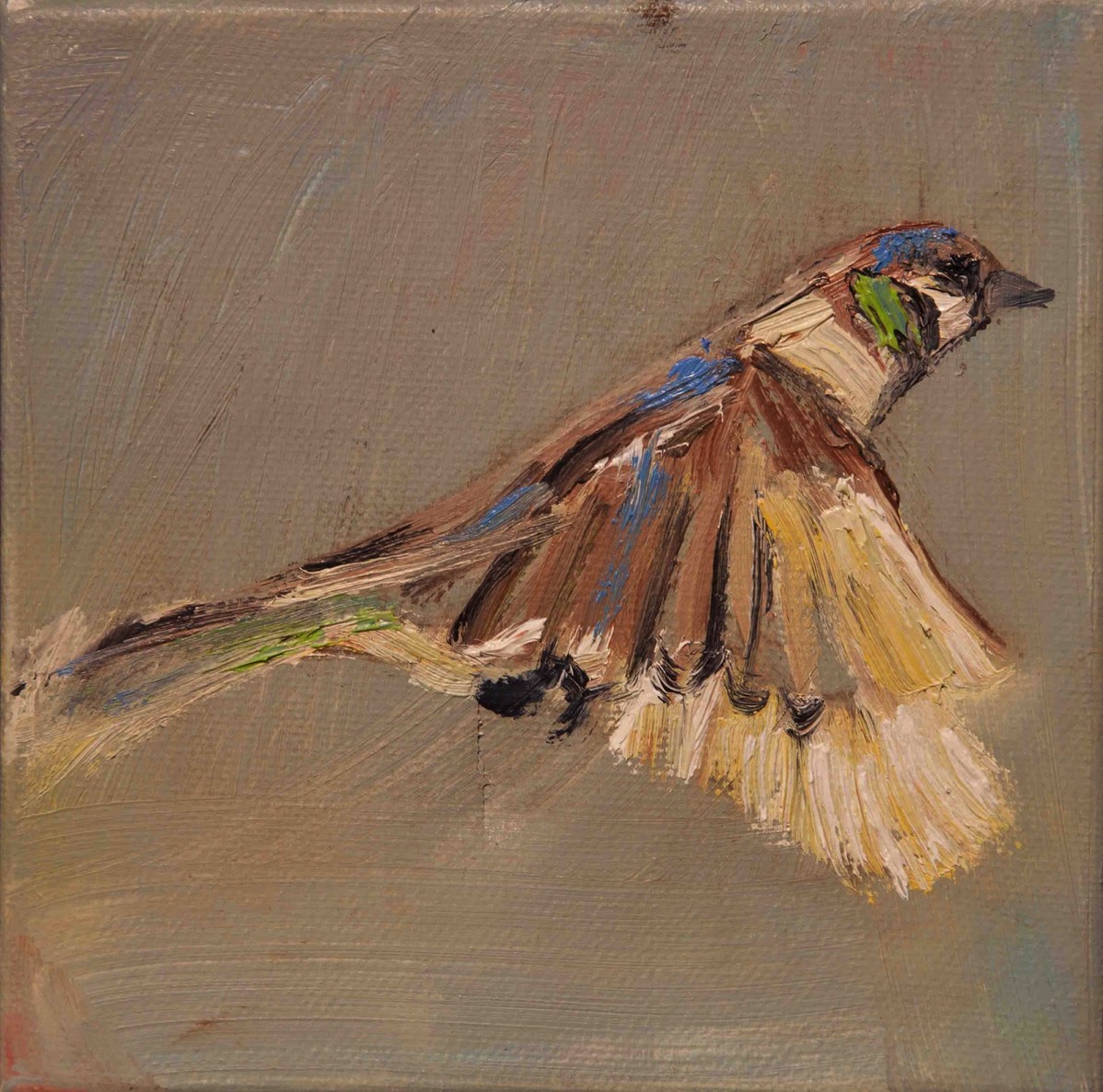 Oil on canvas, 15x15cm
