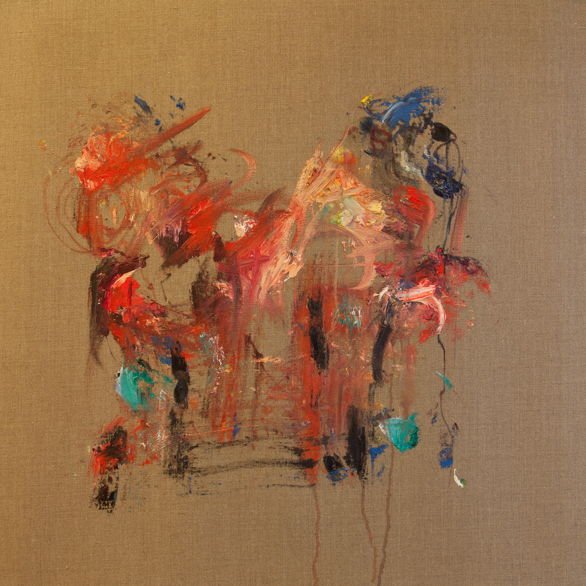   Love, Oil on canvas, 90x90cm