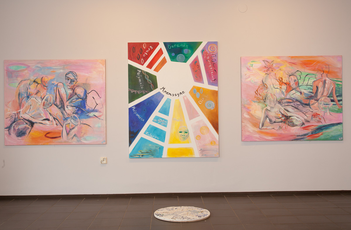 Mnemosyne, Oil on canvas, 116*150cm
