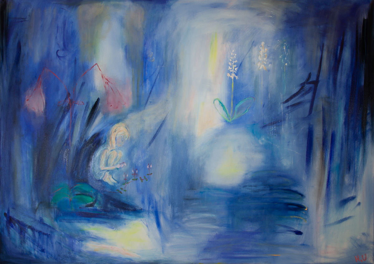 Linnea, Oil on Canvas, 100x140cm