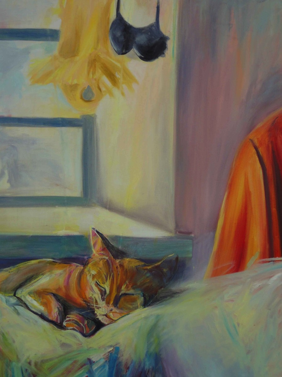Lättja, Laiskuus, Lazieness, Oil on Canvas, 100*116cm, 2010