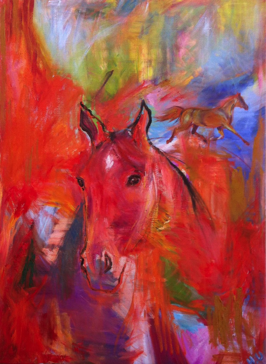 Medusa, Oil on Canvas, 70*50cm, 2015